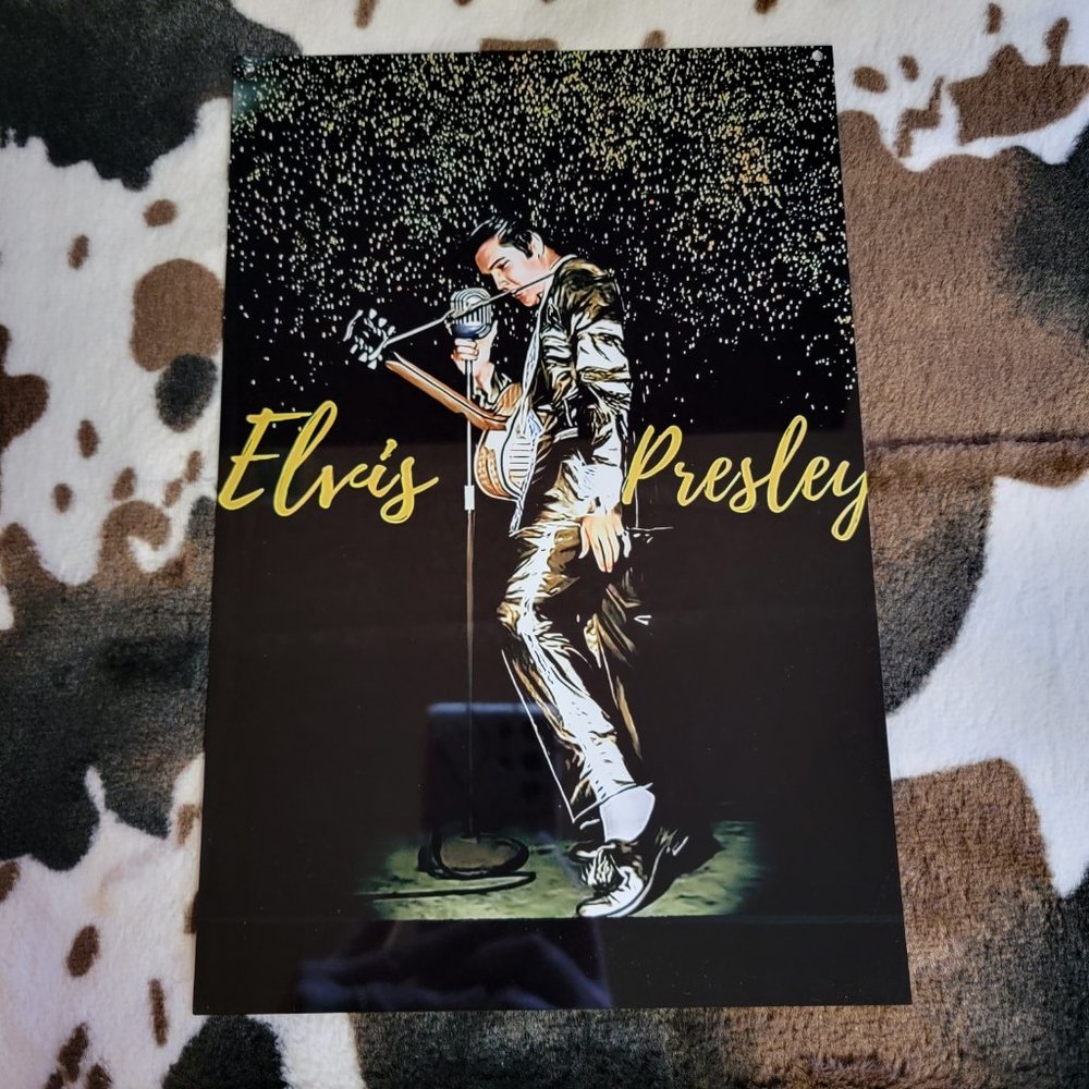 Elvis Presley Tin Sign Door Home Metal Wall Decor